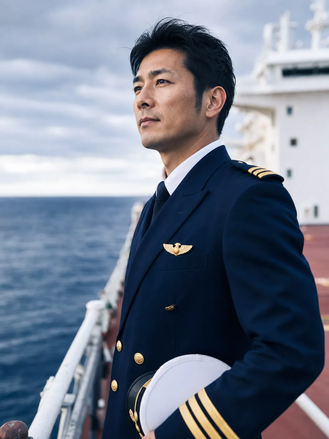 海技士のポートレート